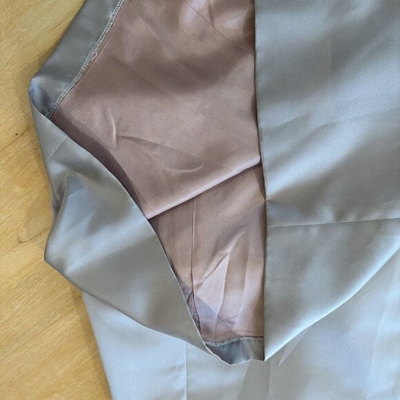 Vera Wang Womens Sleeveless Taupe Maxi Formal Gown 8 Bride Wedding Bride - Picture 8 of 14